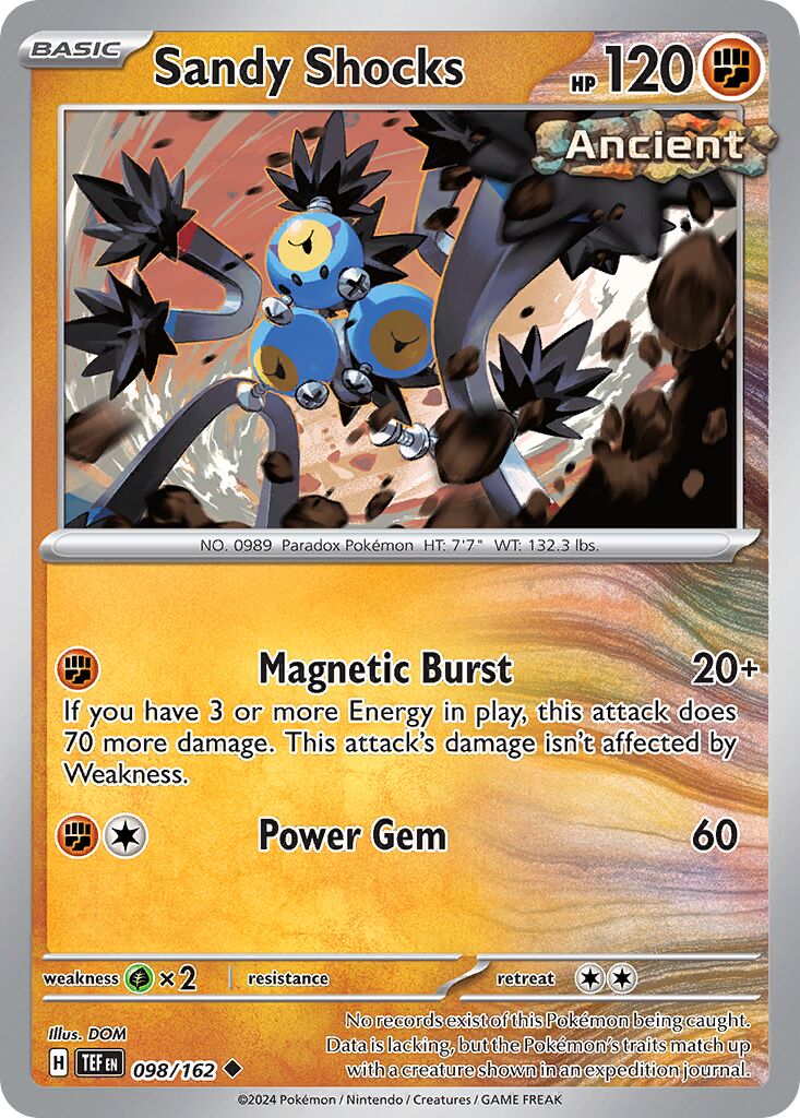 Sandy Shocks [Reverse Holo] #98