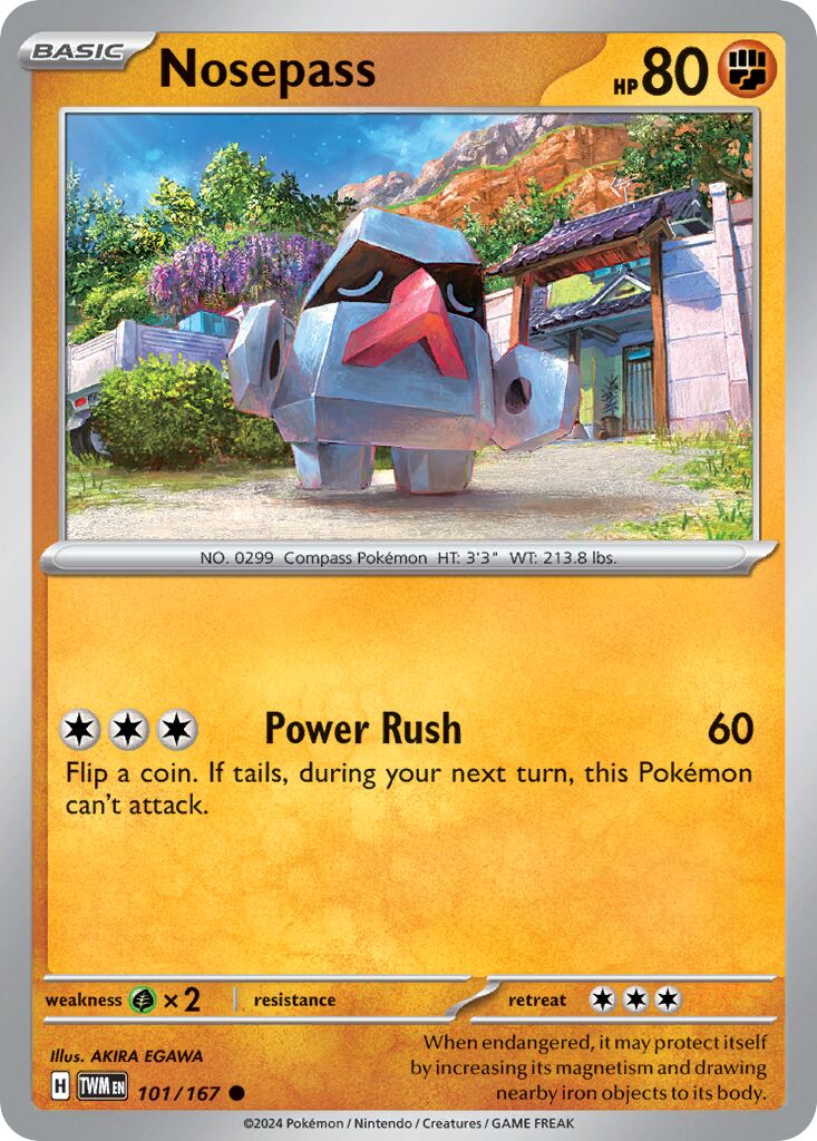 Nosepass [Reverse Holo] #101