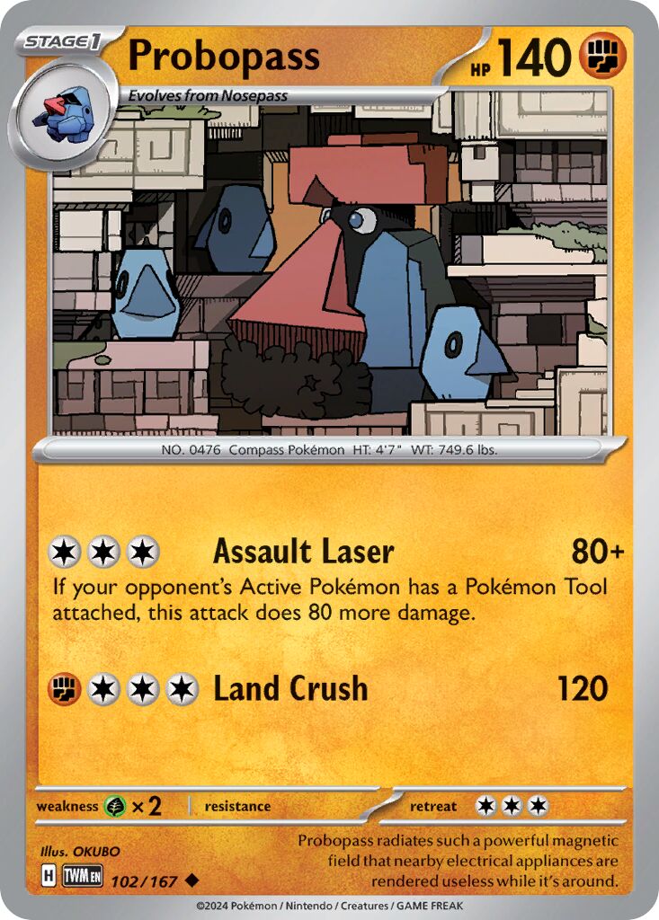 Probopass [Reverse Holo] #102