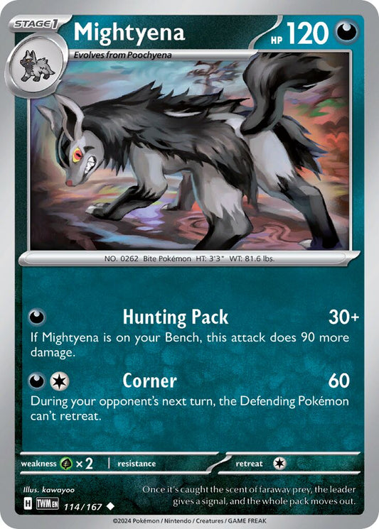 Mightyena [Reverse Holo] #114