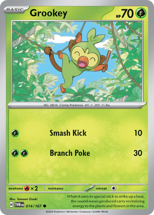 Grookey [Reverse Holo] #14