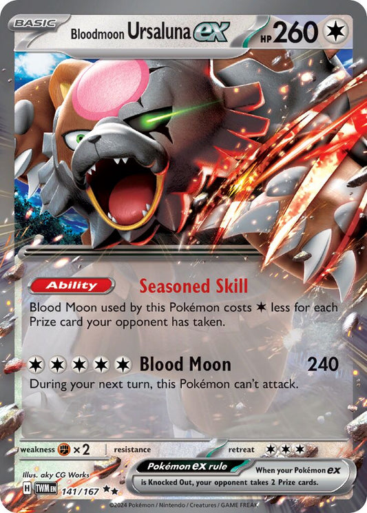 Bloodmoon Ursaluna Ex [Prize Pack] #141