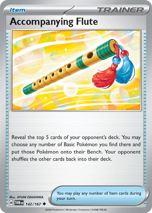 Accompanying Flute [Reverse Holo] #142