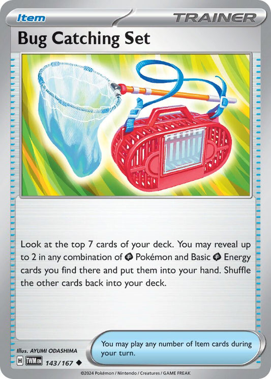 Bug Catching Set [Reverse Holo] #143