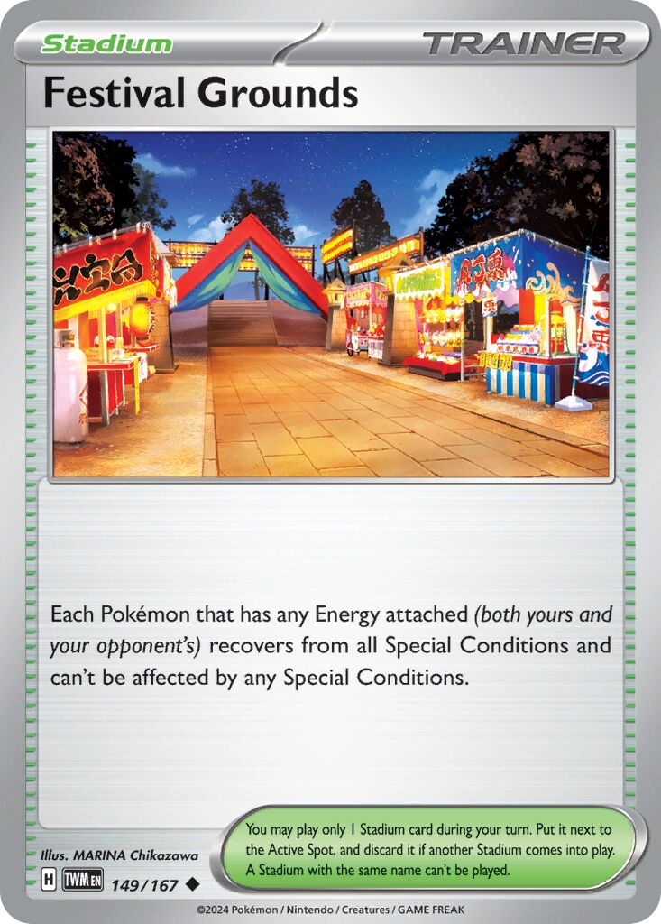 Festival Grounds [Reverse Holo] #149