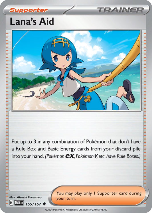 Lana's Aid [Reverse Holo] #155