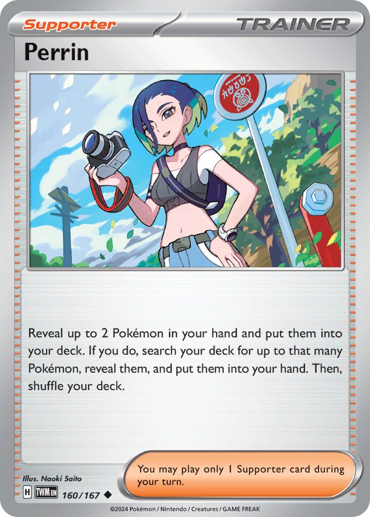 Perrin [Reverse Holo] #160