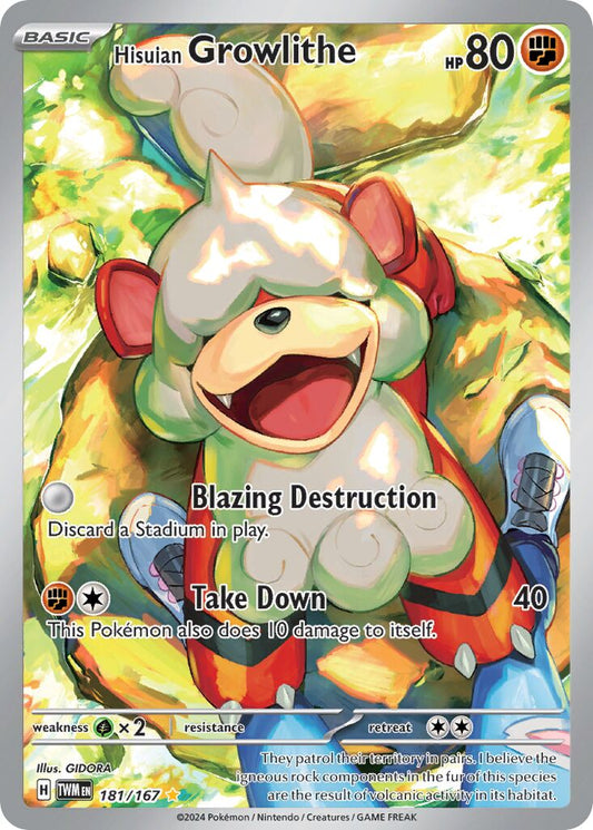 Hisuian Growlithe #181