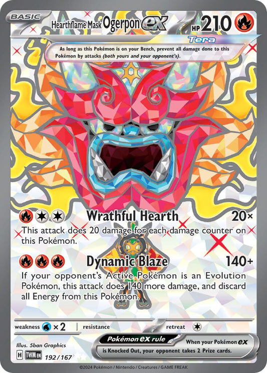 Hearthflame Mask Ogerpon ex #192