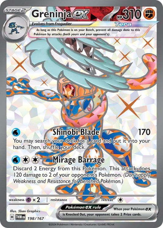 Greninja ex #198