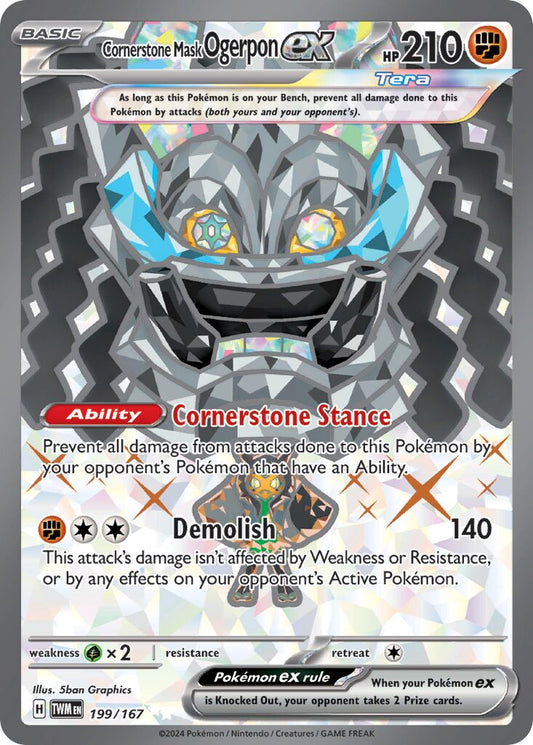 Cornerstone Mask Ogerpon ex #199