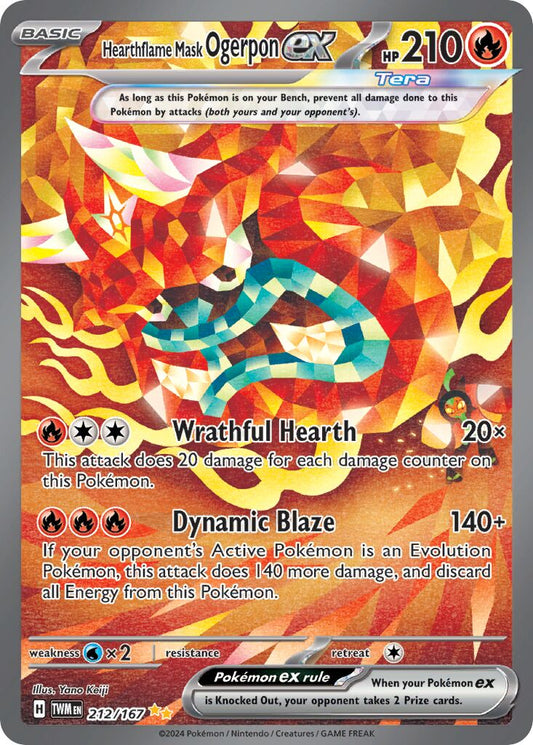 Hearthflame Mask Ogerpon ex #212