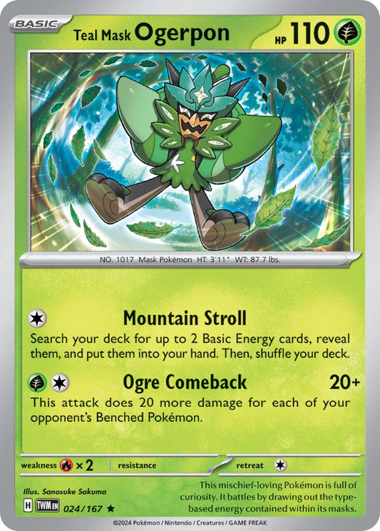 Teal Mask Ogerpon [Gamestop] #24
