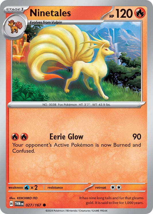 Ninetales [Reverse Holo] #27