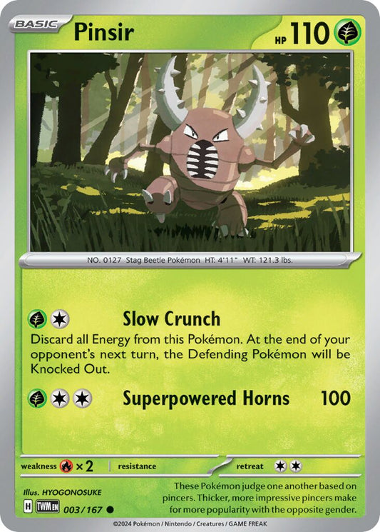 Pinsir [Reverse Holo] #3