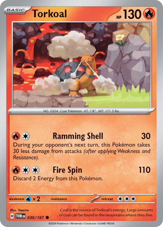 Torkoal [Reverse Holo] #30