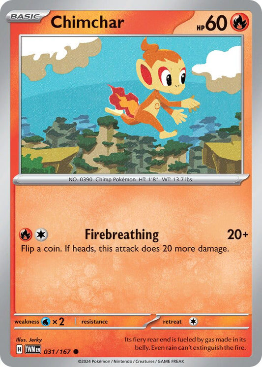 Chimchar [Reverse Holo] #31