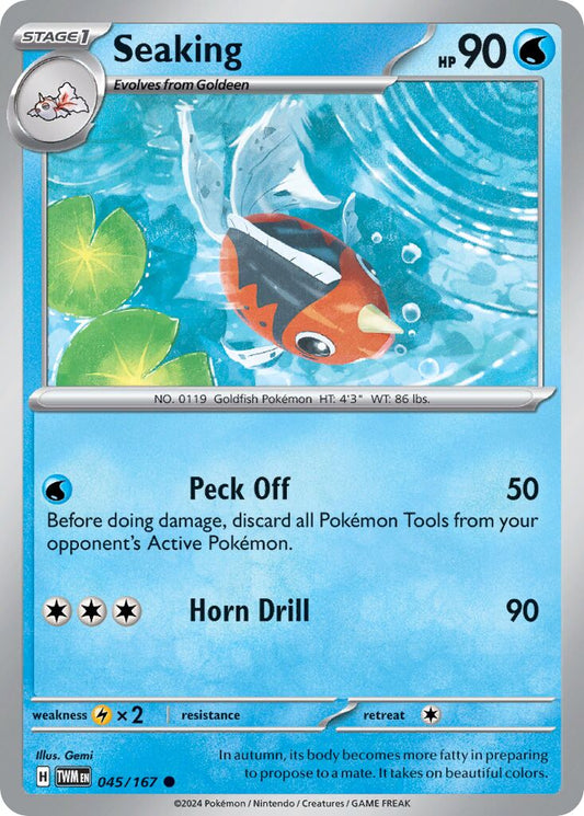Seaking [Reverse Holo] #45