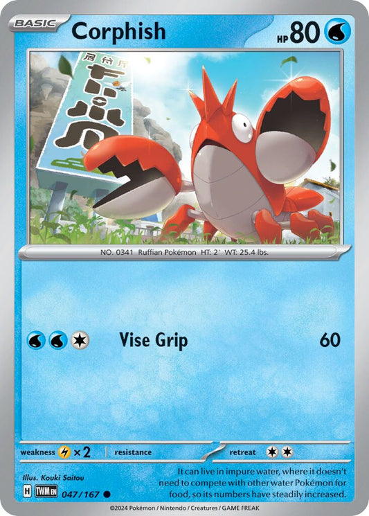 Corphish [Reverse Holo] #47