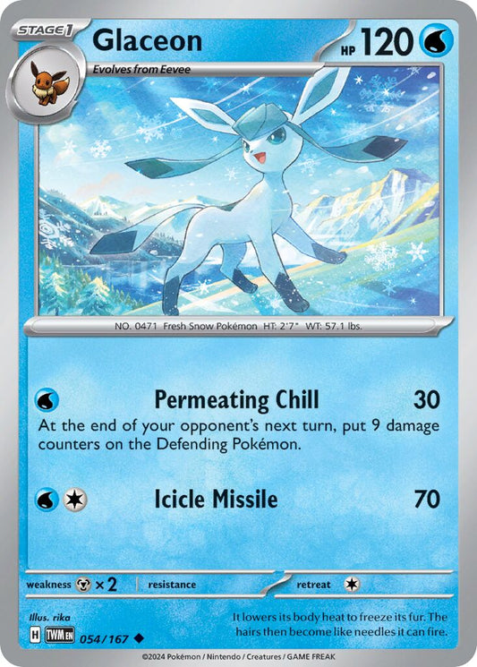 Glaceon [Reverse Holo] #54