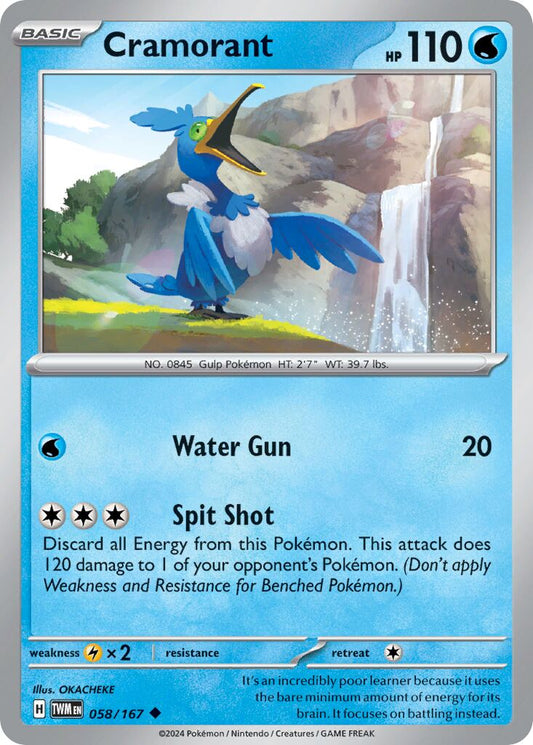 Cramorant [Reverse Holo] #58