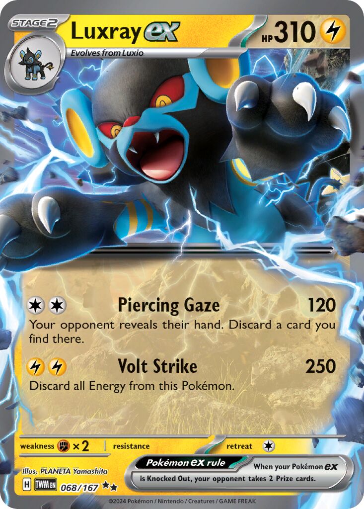 Luxray ex #68
