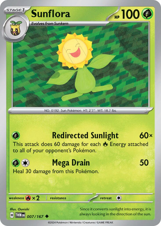 Sunflora [Reverse Holo] #7