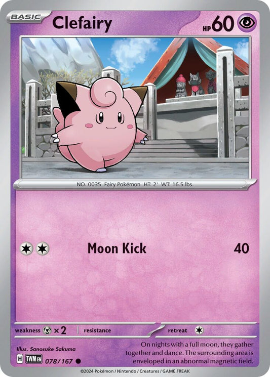 Clefairy [Reverse Holo] #78