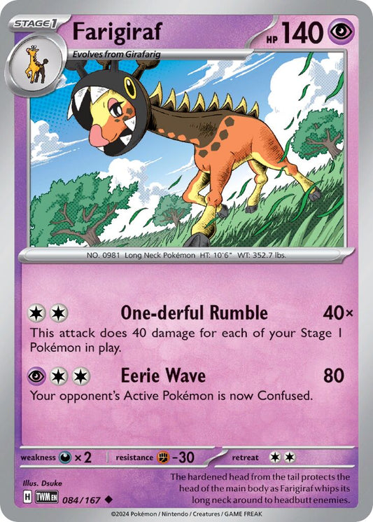 Farigiraf [Reverse Holo] #84