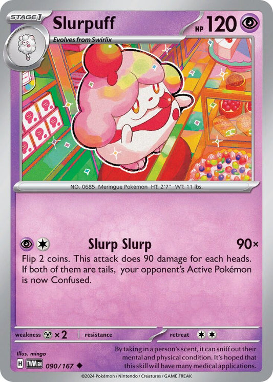 Slurpuff [Reverse Holo] #90
