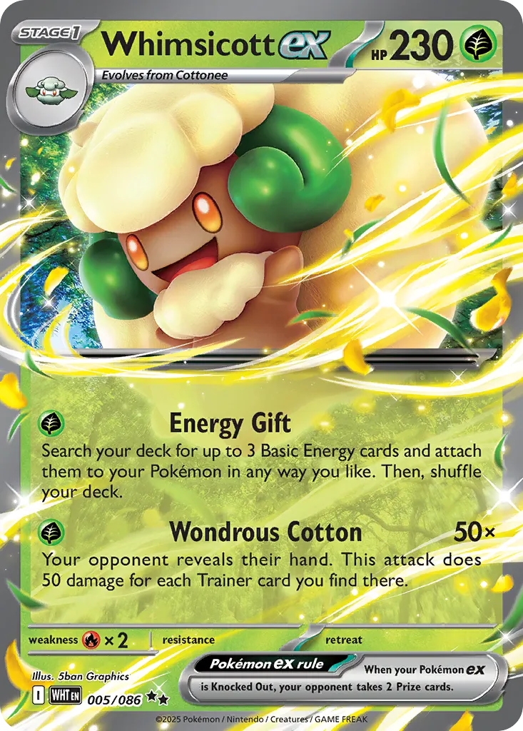 Whimsicott ex #5