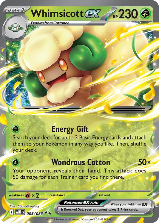 Whimsicott ex #5