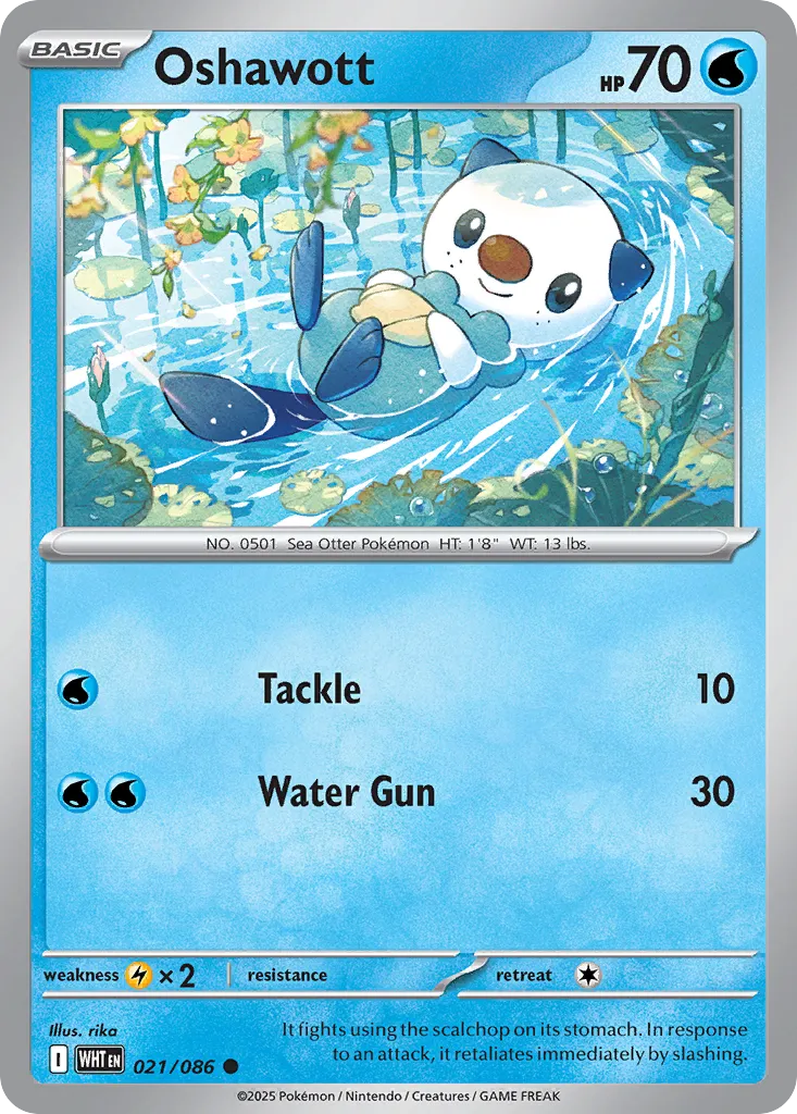 Oshawott [Reverse] #21