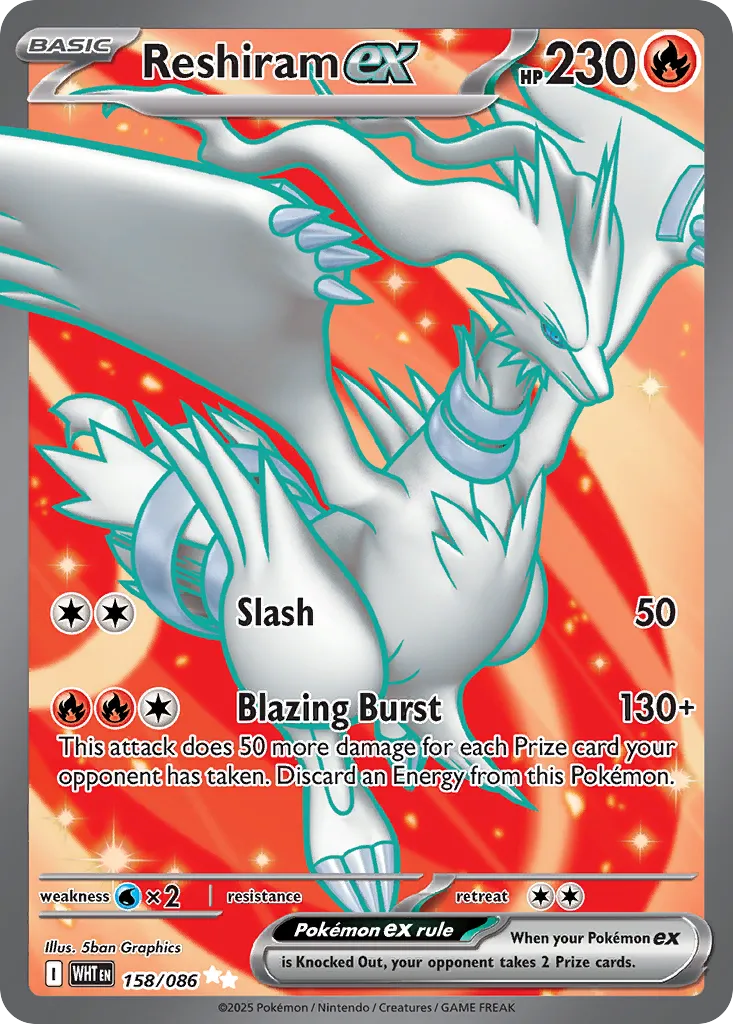 Reshiram ex #158
