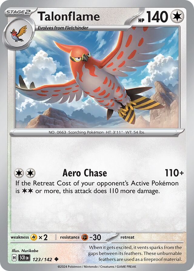 Talonflame [Reverse Holo] #123
