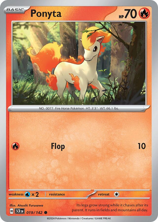 Ponyta [Reverse Holo] #19