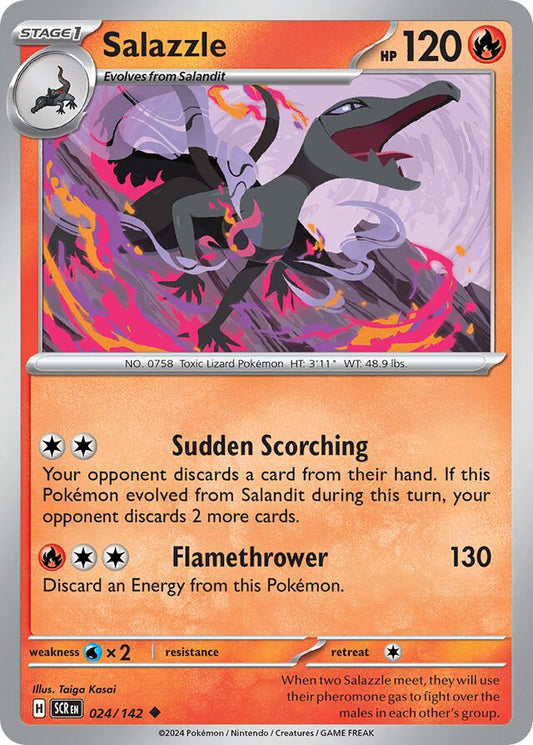 Salazzle [Reverse Holo] #24
