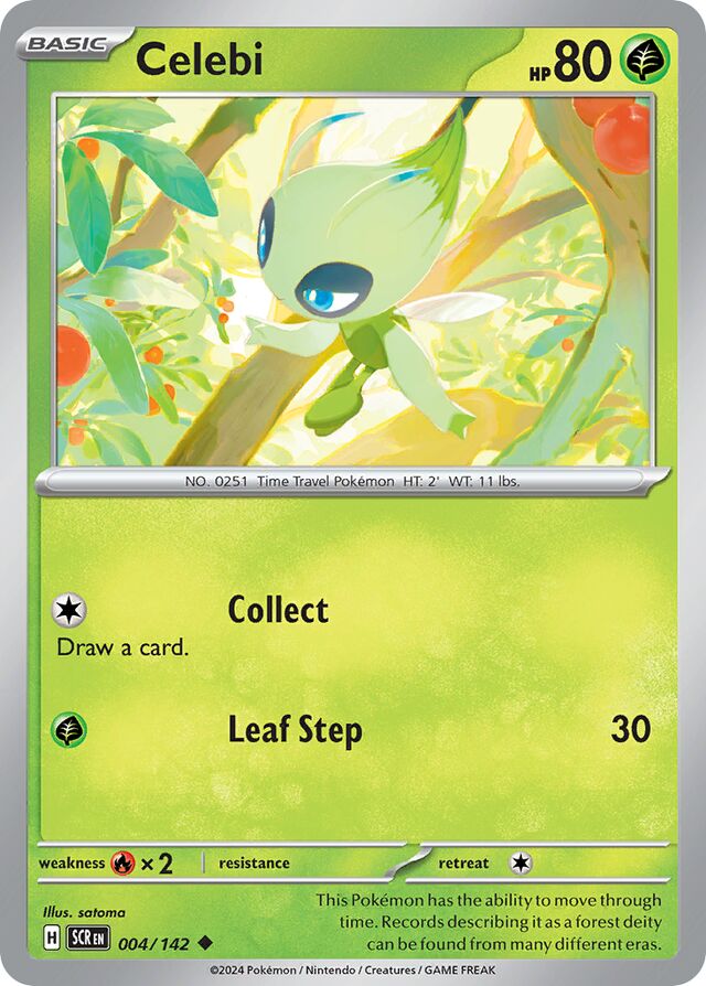 Celebi [Reverse Holo] #4