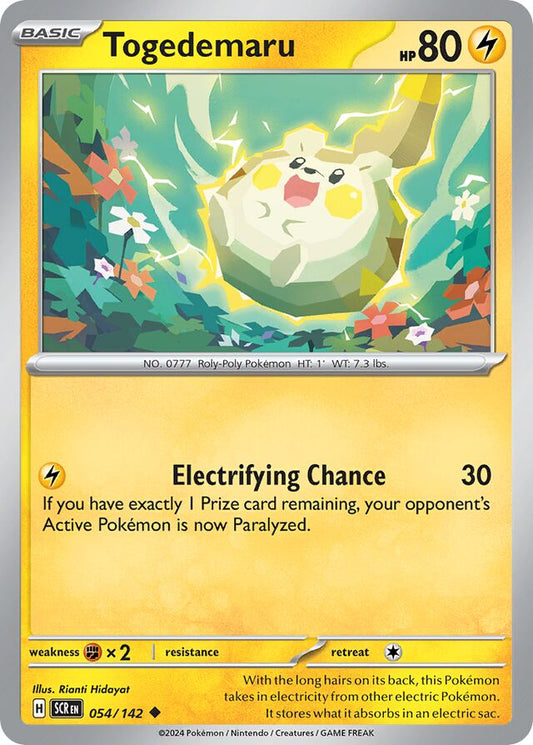 Togedemaru [Reverse Holo] #54