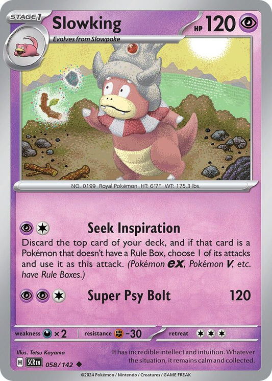 Slowking [Reverse Holo] #58