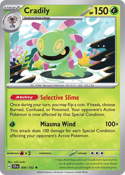 Cradily [Reverse Holo] #6