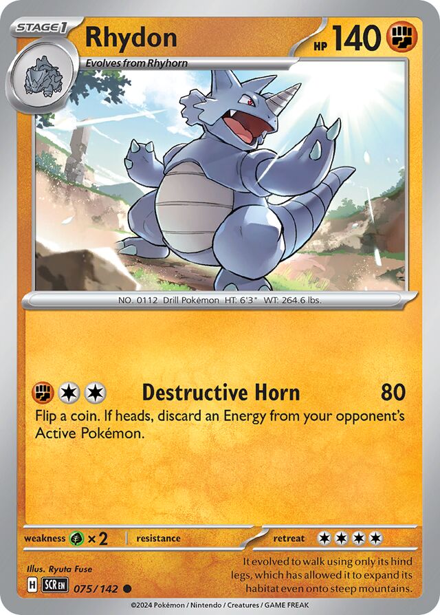 Rhydon [Reverse Holo] #75