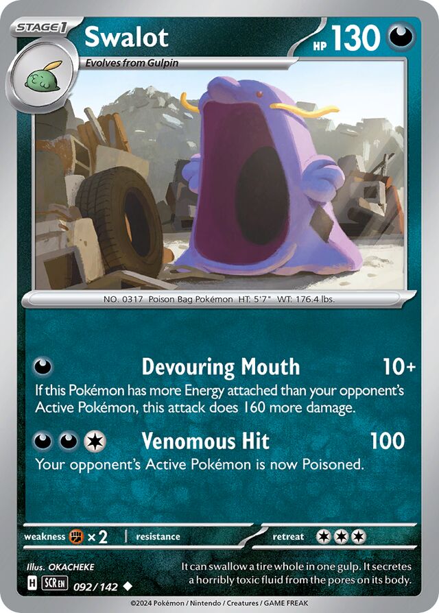 Swalot [Reverse Holo] #92