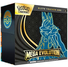 Mega evolutions Elite Trainer Box Lucario
