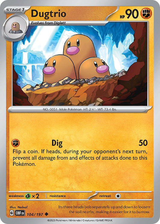Dugtrio #104