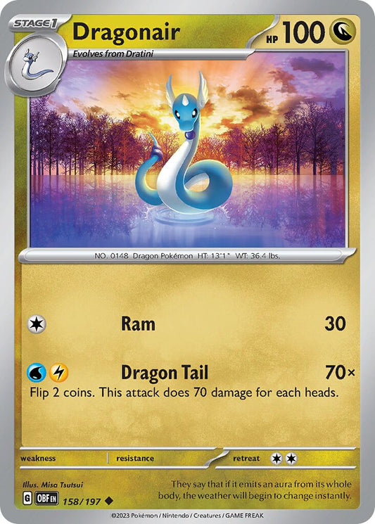 Dragonair [Reverse Holo] #158