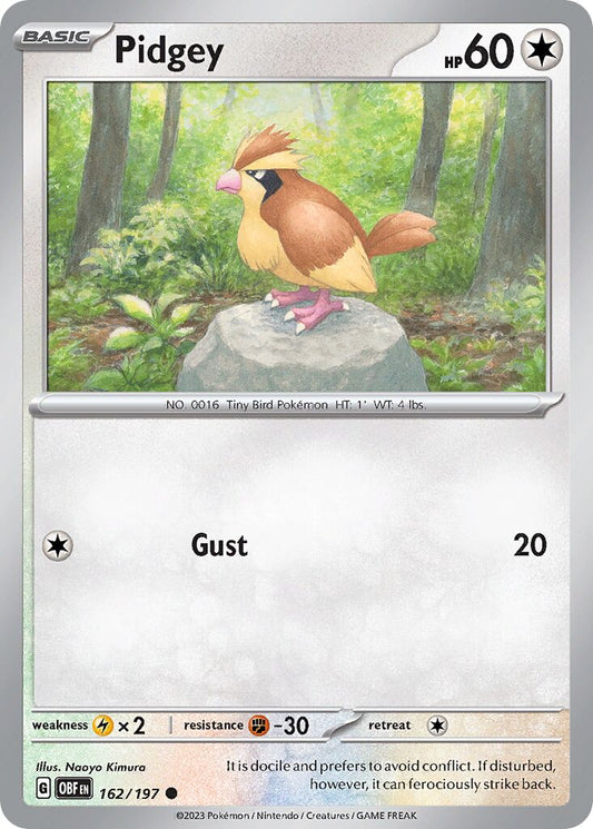 Pidgey [Reverse Holo] #162