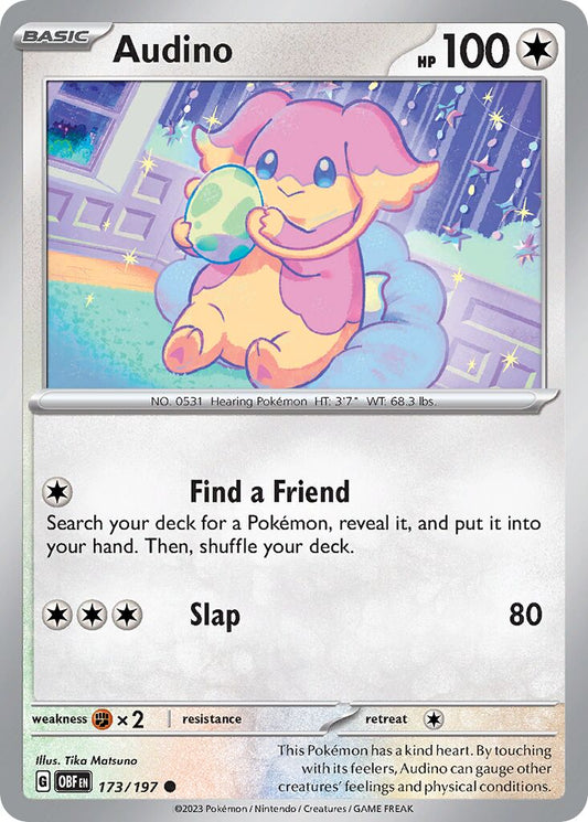 Audino [Reverse Holo] #173