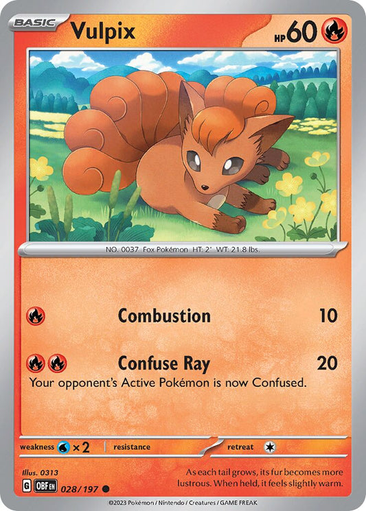 Vulpix [Reverse Holo] #28
