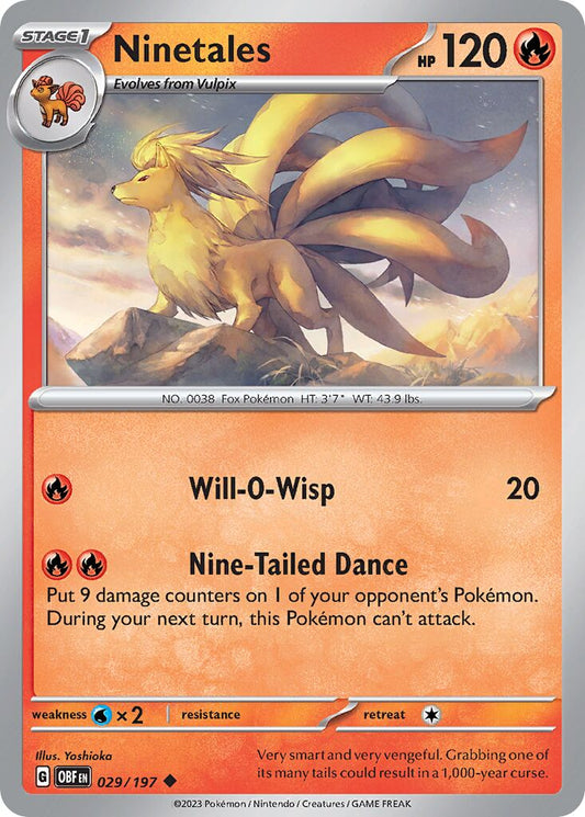 Ninetales [Reverse Holo] #29